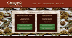 Desktop Screenshot of giuseppeslv.com